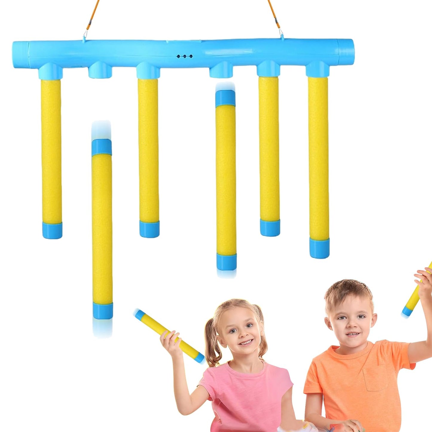 Catching Sticks Games,Falling Sticks Catching Game,Drop It Catch It Win It Reaction Game,3 Dropping Speeds Quick Reactions Toy,Hand-Eye Coordination Training Gift For Kids Adults Christmas (Blue)