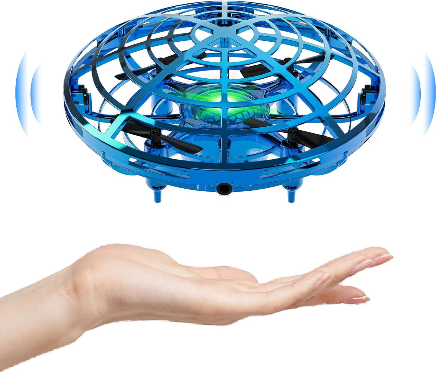 Mini Drone for Kids, UFO Flying Ball, Infrared Induction Handheld Remote-Controlled Flight Toy, Gift for Boys and Girls Ages 6, 7, 8, 9, 10+